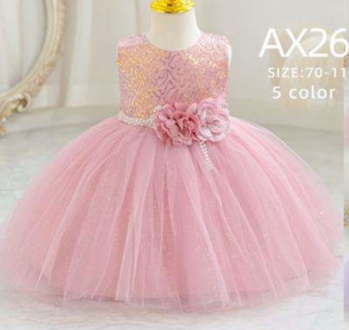 Vestido princesa Rosé
