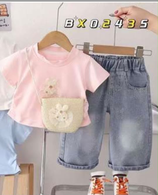Conjunto Osito con denim