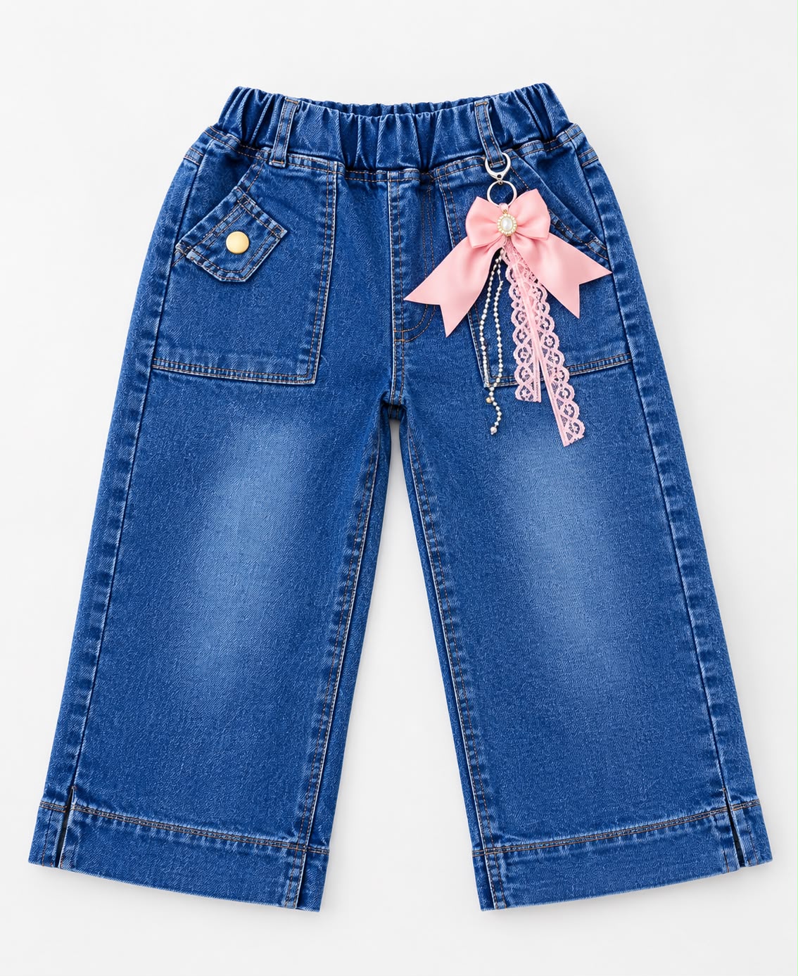 Jean wide leg Lazo Rosa